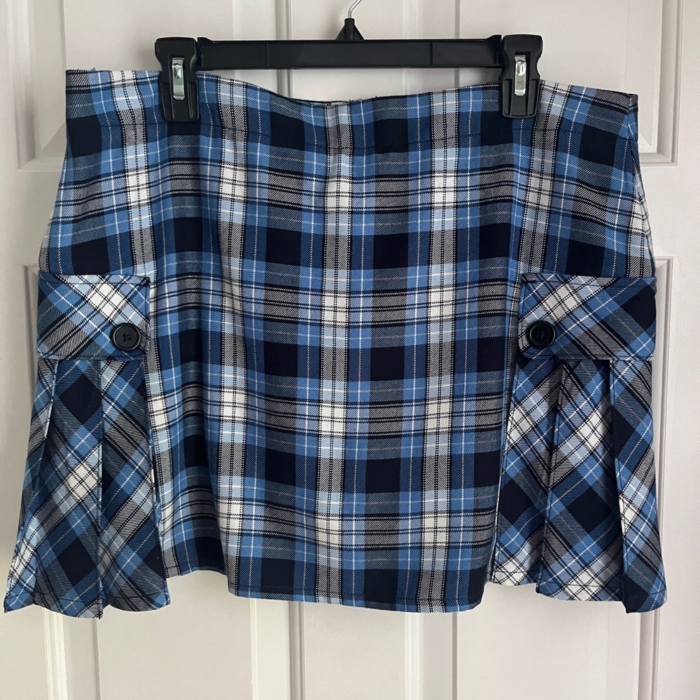 BUNDLE OF 3 EUC Lands End Jrs Sz 13 School Uniform Skorts